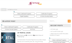 Afportallogin.com thumbnail