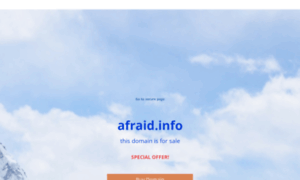 Afraid.info thumbnail