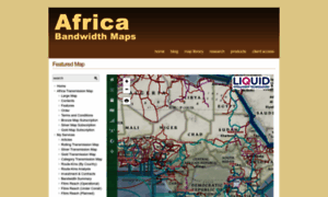 Africabandwidthmaps.com thumbnail
