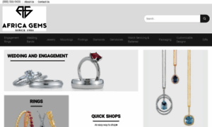 Africagems.jewelershowcase.com thumbnail