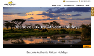 Africaluxurytours.com thumbnail