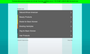 African-american-hairstyles.com thumbnail