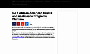 Africanamericangrants.org thumbnail