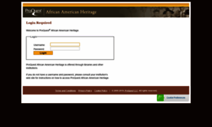Africanamericanheritage.proquest.com thumbnail