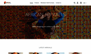Africanapparels.com thumbnail
