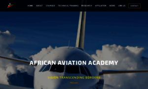 Africanaviationacademy.africa thumbnail