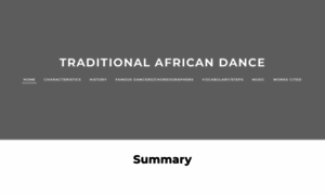 Africandancebutler4.weebly.com thumbnail