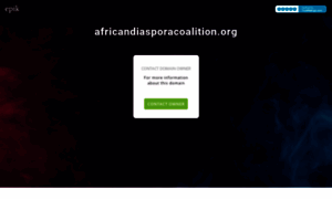 Africandiasporacoalition.org thumbnail