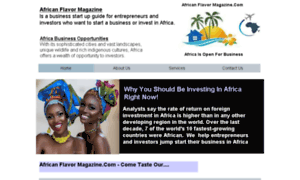 Africanflavormagazine.com thumbnail