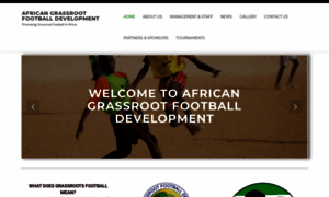 Africangrassrootfootballdevelopment.com thumbnail