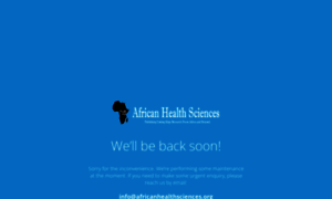 Africanhealthsciences.org thumbnail