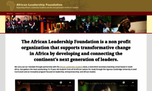 Africanleadershipfoundation.org thumbnail