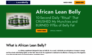 Africanleanbellys.com thumbnail