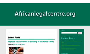 Africanlegalcentre.org thumbnail