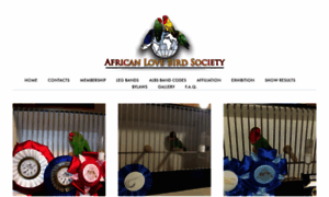 Africanlovebirdsociety.org thumbnail