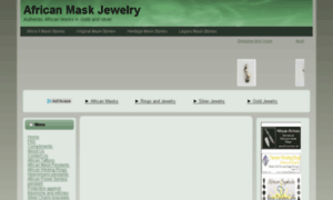 Africanmaskjewelry.com thumbnail