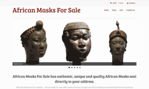 Africanmasksforsale.com thumbnail