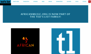 Africanmusic.org thumbnail
