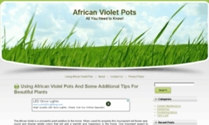Africanvioletpots.org thumbnail