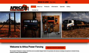 Africapowerfencing.co.za thumbnail