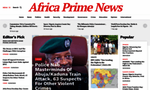 Africaprimenews.com thumbnail