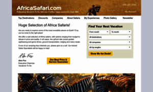 Africasafari.com thumbnail