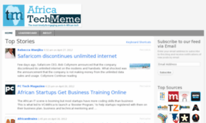 Africatechmeme.com thumbnail