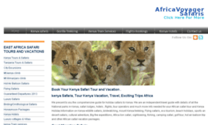 Africavoyagersafaris.com thumbnail