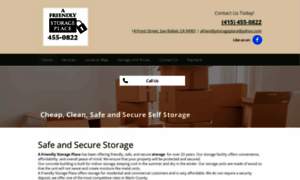 Afriendlystorageplace.com thumbnail