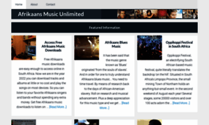 Afrikaansmusicunlimited.co.za thumbnail