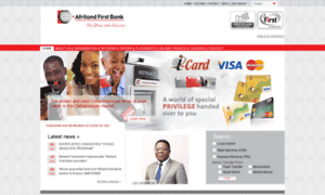 Afrilandfirstbank.com thumbnail