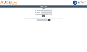 Afrisake.propay.co.za thumbnail