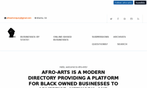 Afro-arts.com thumbnail