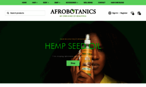 Afro-botanics.com thumbnail