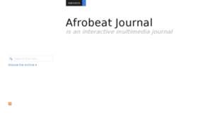 Afrobeatjournal.org thumbnail