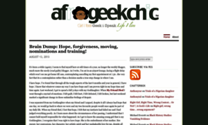 Afrogeekchic.wordpress.com thumbnail