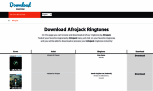 Afrojack.download-ringtone.com thumbnail