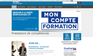 Aftec-formationcontinue.fr thumbnail