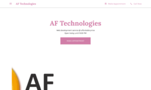 Aftechnologies.business.site thumbnail