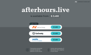 Afterhours.live thumbnail