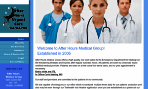 Afterhoursmedicalgroup.com thumbnail