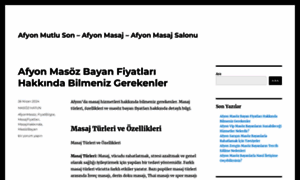 Afyonmasajsalonlari.com thumbnail