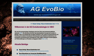 Ag-evolutionsbiologie.net thumbnail