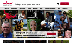 Againstbreastcancer.org.uk thumbnail