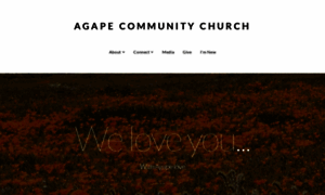 Agapecommunitychurch.org thumbnail