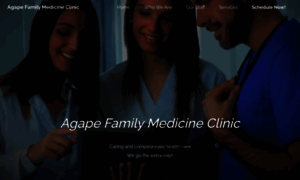 Agapefamilyclinic.com thumbnail