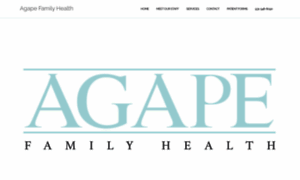 Agapefamilyhealth.com thumbnail