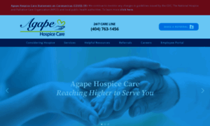 Agapehospicecare.net thumbnail