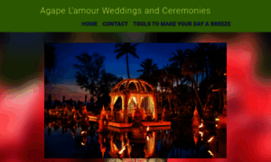 Agapelamourweddingsandceremonies.com thumbnail