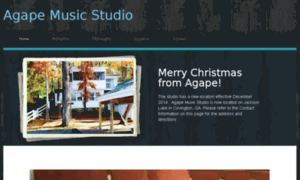 Agapemusicstudio.com thumbnail